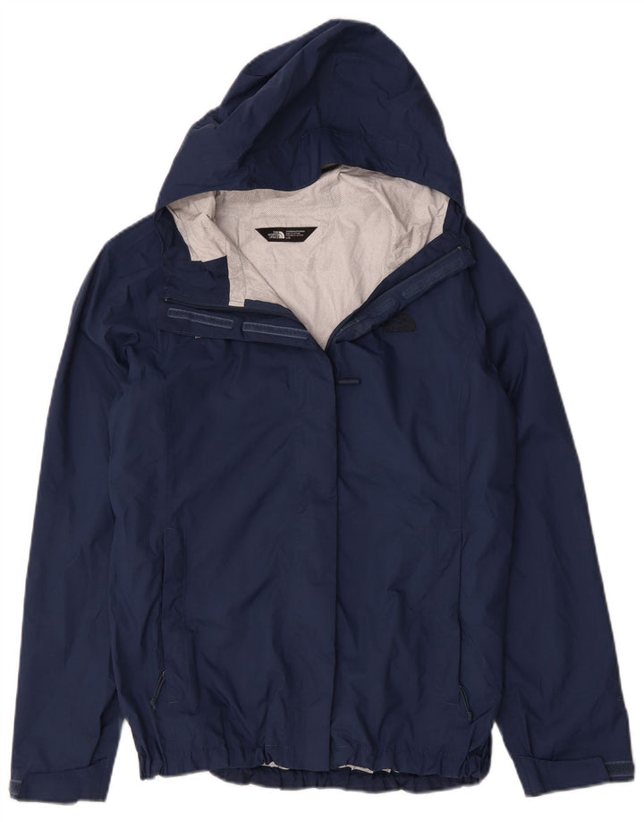 Giacca antipioggia con cappuccio da donna The North Face UK 16 Large Blu Navy