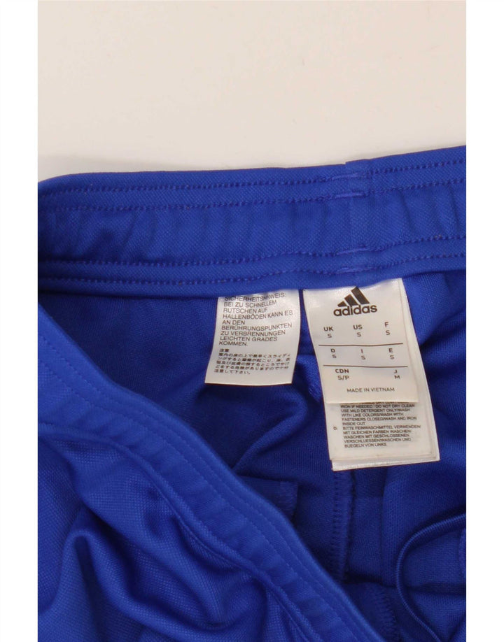 Pantaloni da tuta Adidas Climacool da uomo piccoli blu poliestere