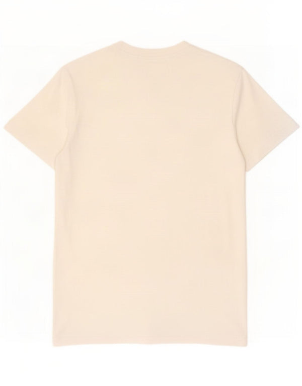 Calvin Klein Jeans Mens T-Shirt Top Medium Off White Cotton