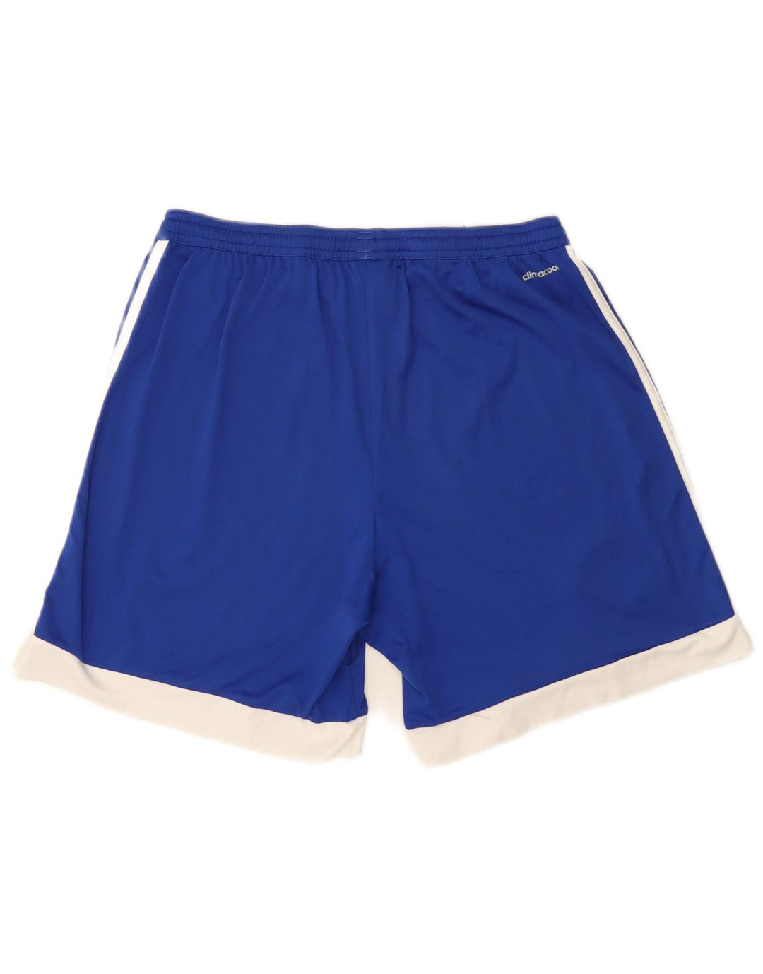Pantaloncini sportivi Adidas Climacool da uomo grandi in poliestere color block blu