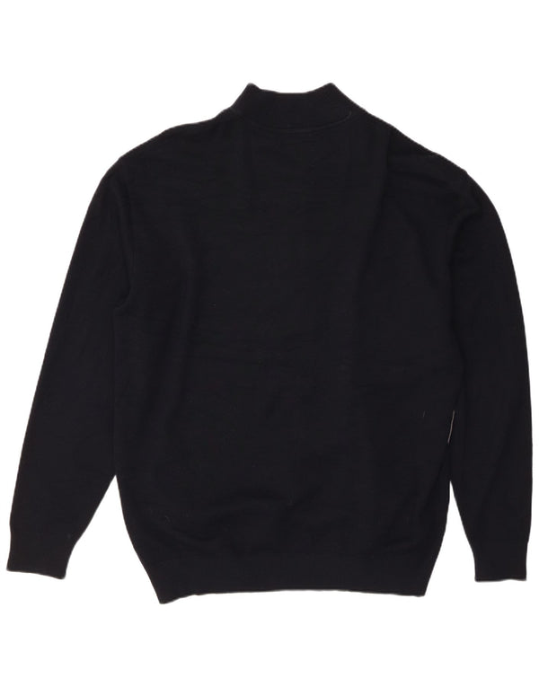 Maglione cardigan da uomo Sail Exp IT 58 3XL Lana merino blu navy