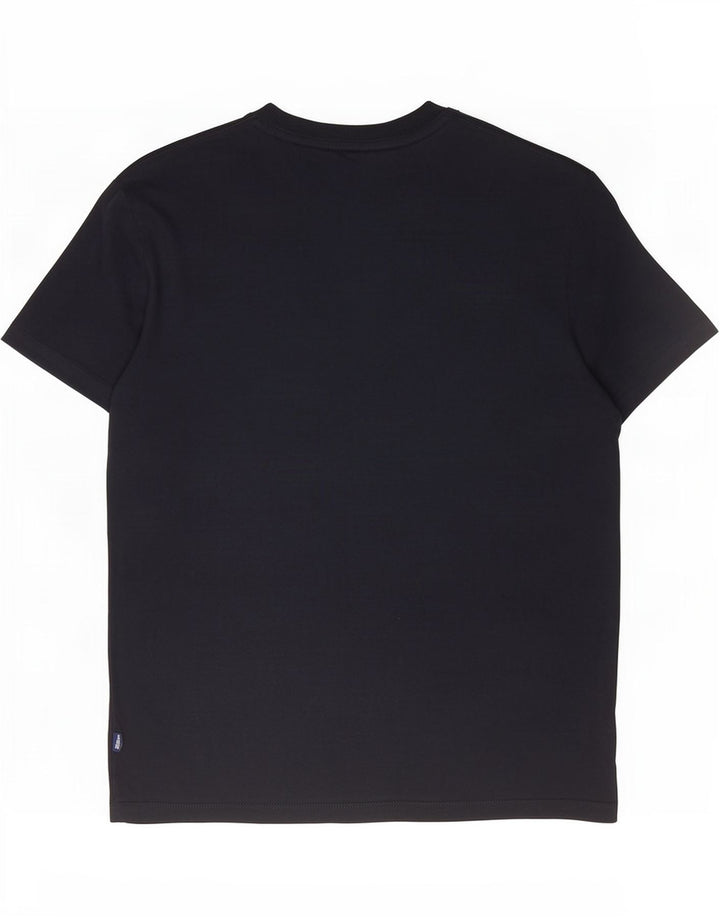 T-shirt da uomo Superdry Top Large in cotone blu navy