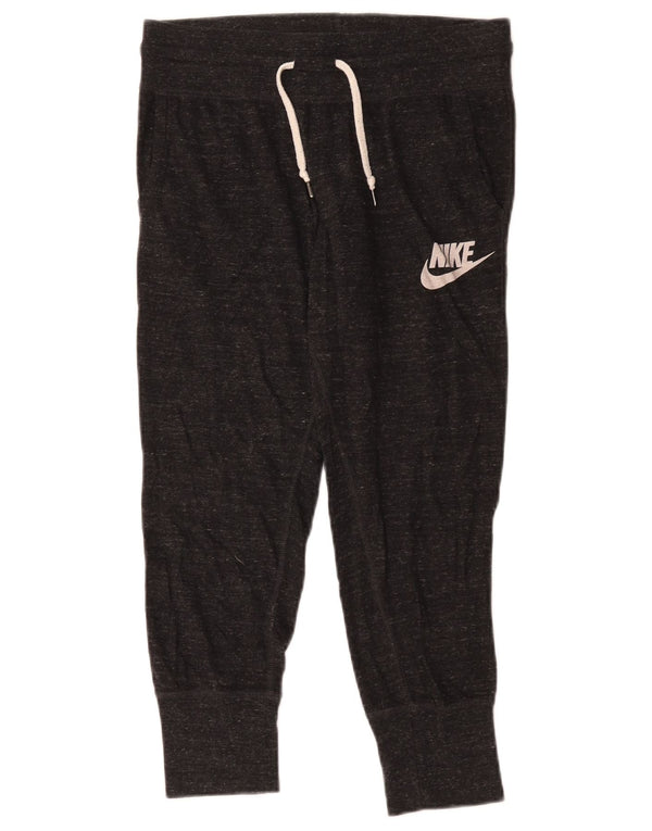 Pantaloni da tuta da donna Nike Capri Joggers UK 10 Small Black Flecked