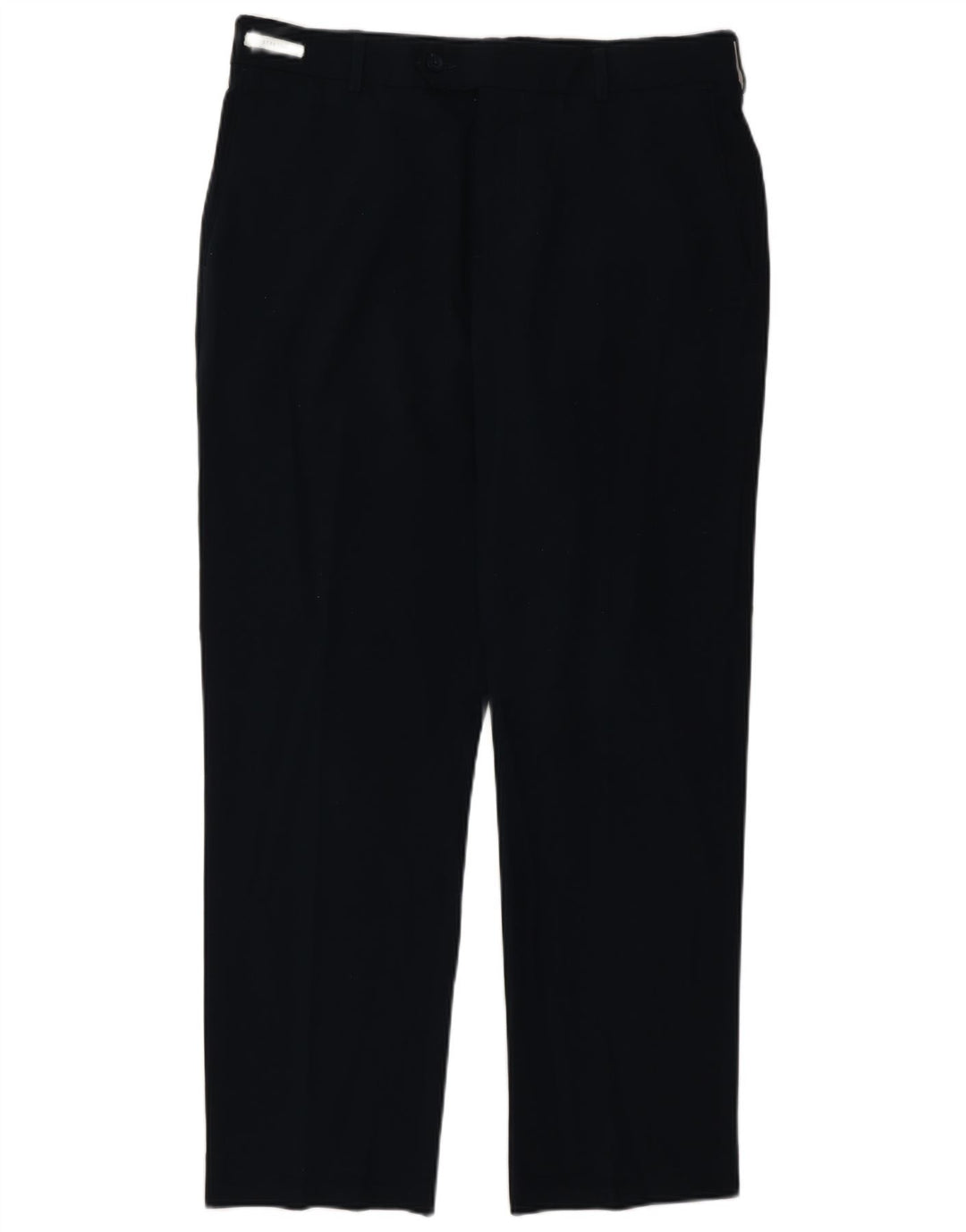 Pantaloni casual dritti da uomo Farah W34 L29 poliestere blu navy