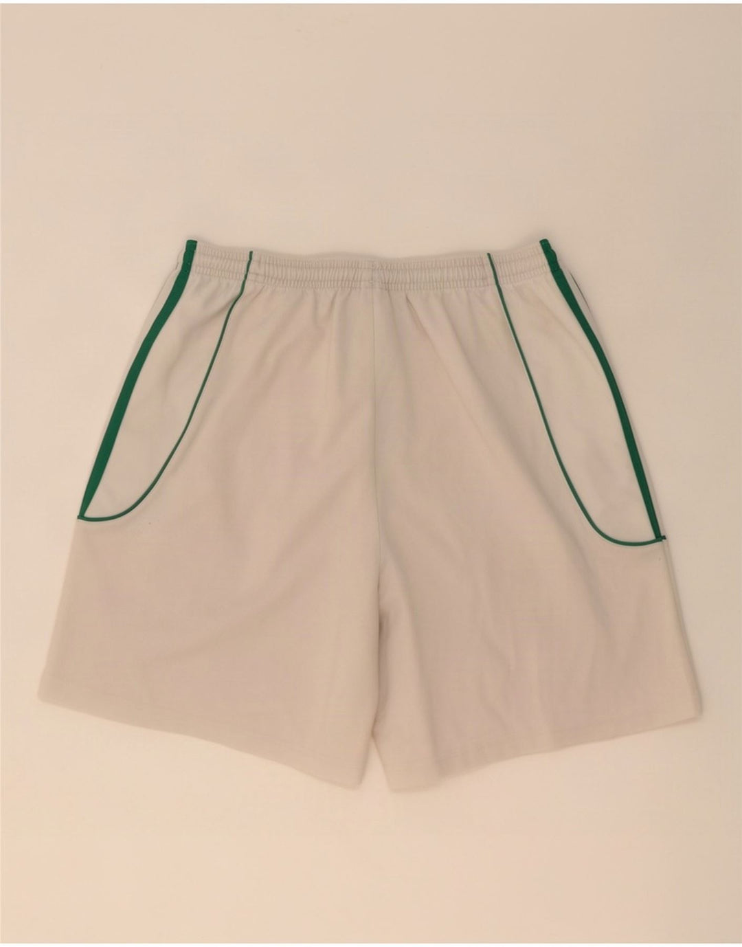 Pantaloncini sportivi Adidas Climalite da uomo di colore bianco medio in poliestere