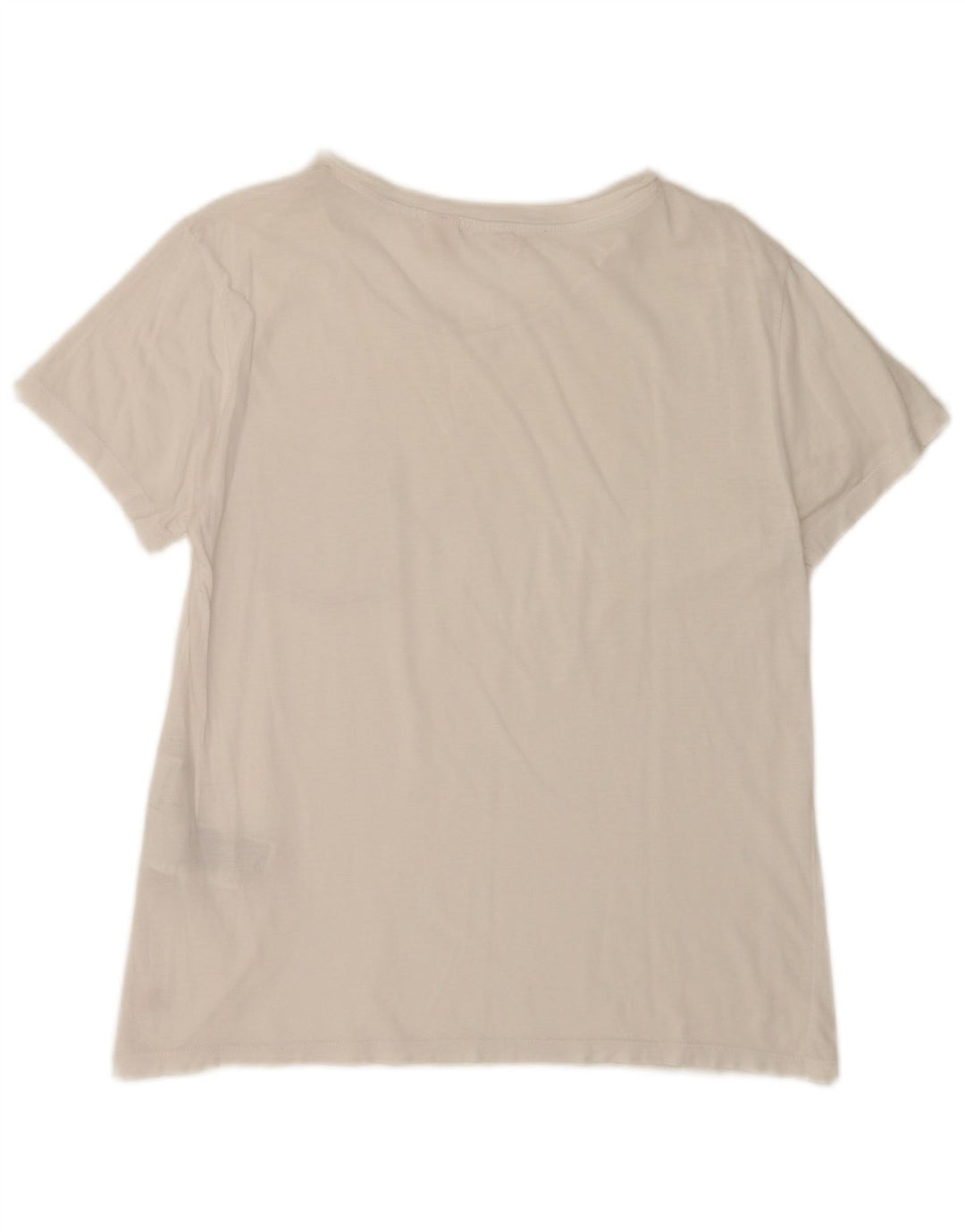 T-shirt da donna Levi's Top UK 16 grande cotone bianco