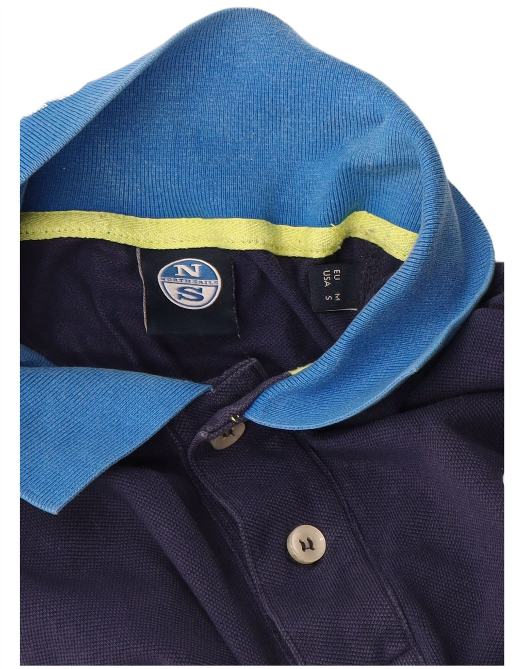 Polo da uomo North Sails Small blu navy color block