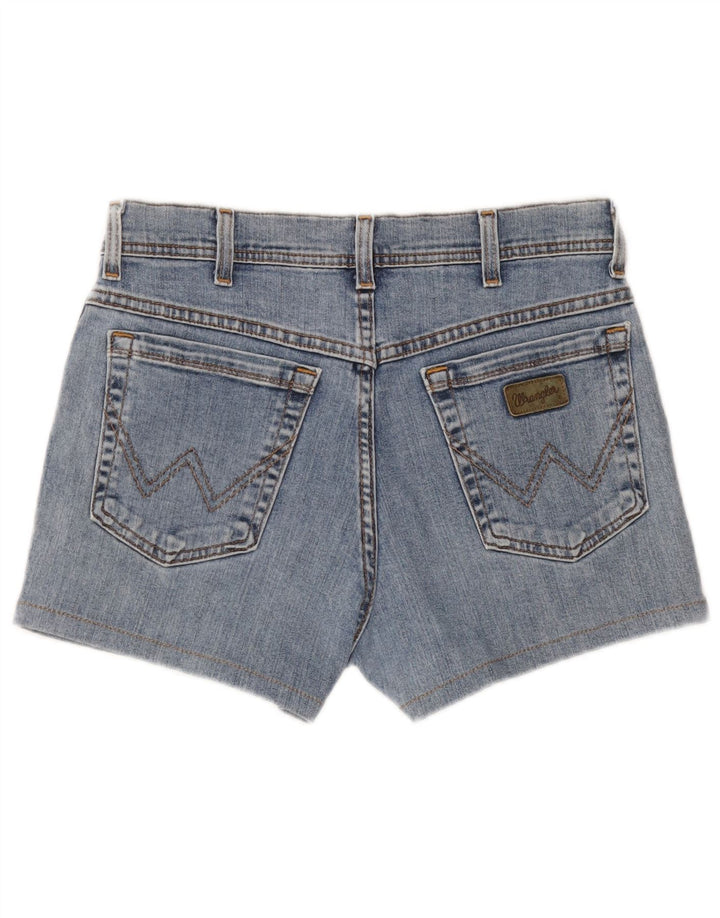 Pantaloncini Wrangler da uomo in denim elasticizzato Texas W32 grande cotone blu