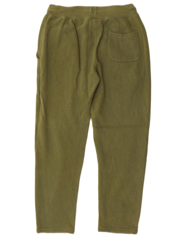 Pantaloni da tuta da uomo Champion Small in cotone kaki