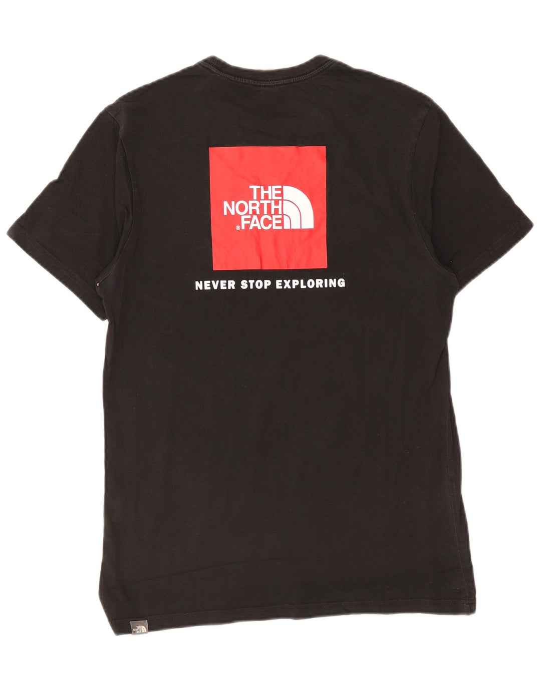 T-shirt grafica da uomo The North Face Top in cotone nero medio
