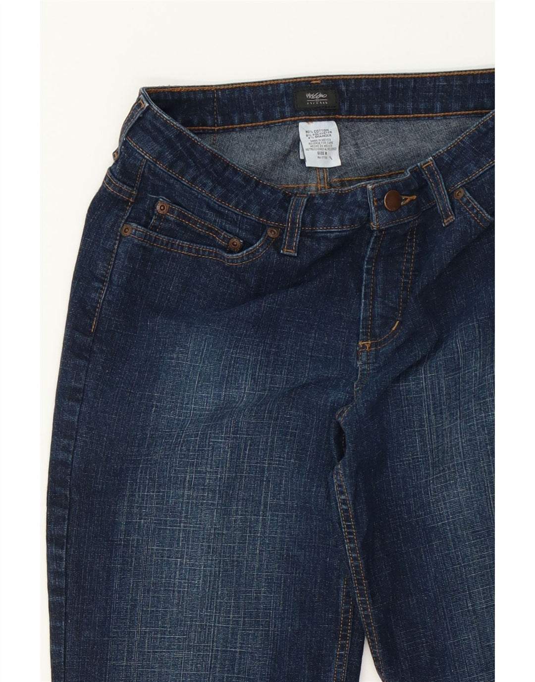 MOSSIMO Womens Straight Jeans US 8 Medium W30 L32 Blue Cotton Vintage Mossimo and Second-Hand Mossimo from Messina Hembry 