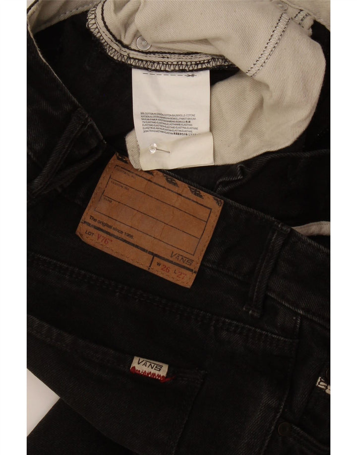 Jeans slim da donna Vans W26 L27 cotone nero