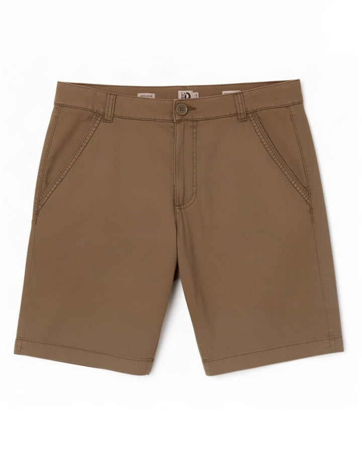 Pantaloncini chino dalla vestibilità regolare da uomo di Dack IT 48 medio W32 lino kaki