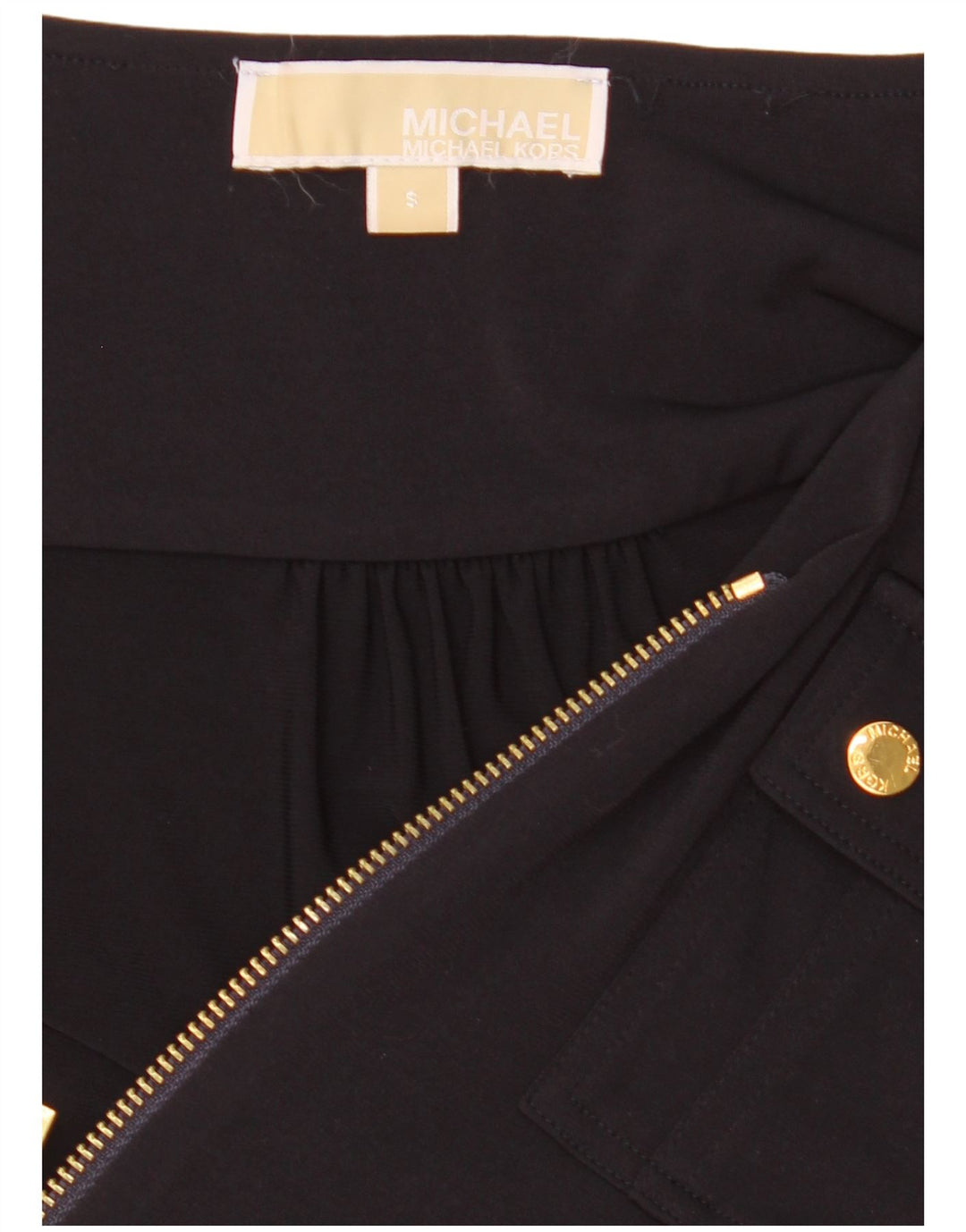 Tuta a maniche lunghe da donna Michael Kors UK 10 piccola nera