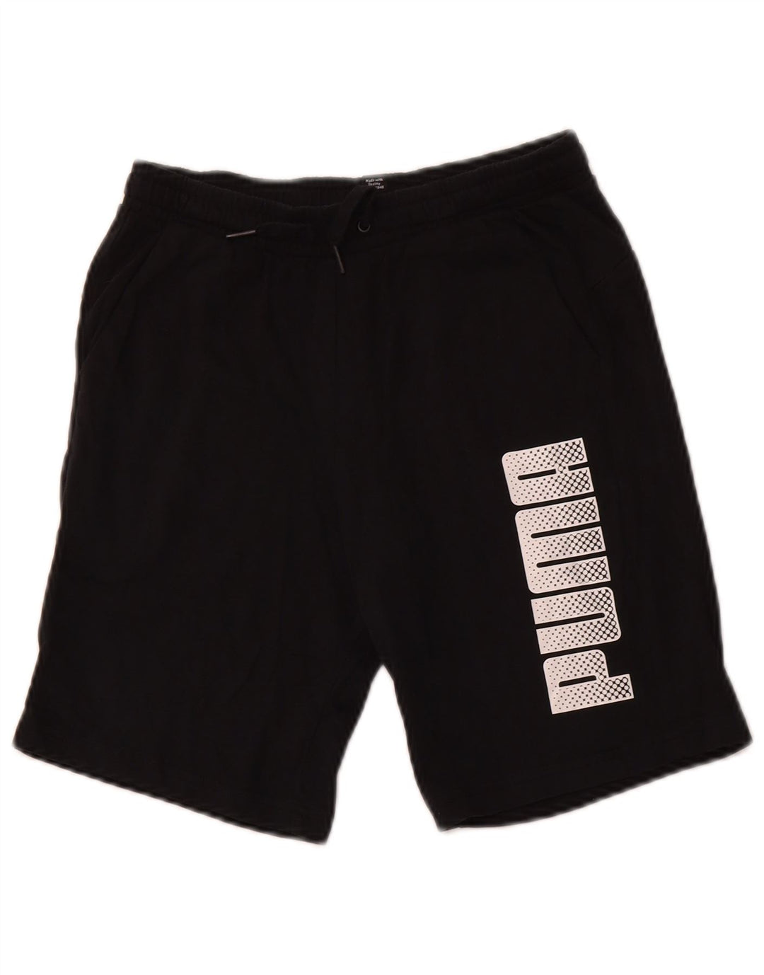 Pantaloncini sportivi con grafica PUMA da ragazzo 11-12 anni neri