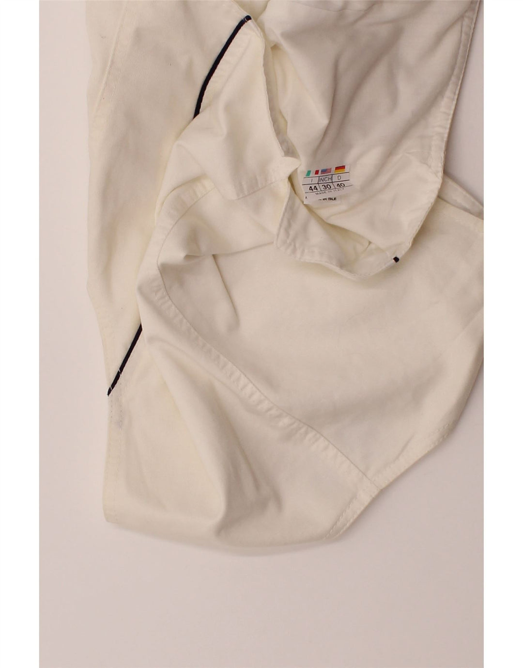 ROCCOBAROCCO Womens Waistcoat IT 40 Small White Cotton Vintage Roccobarocco and Second-Hand Roccobarocco from Messina Hembry 
