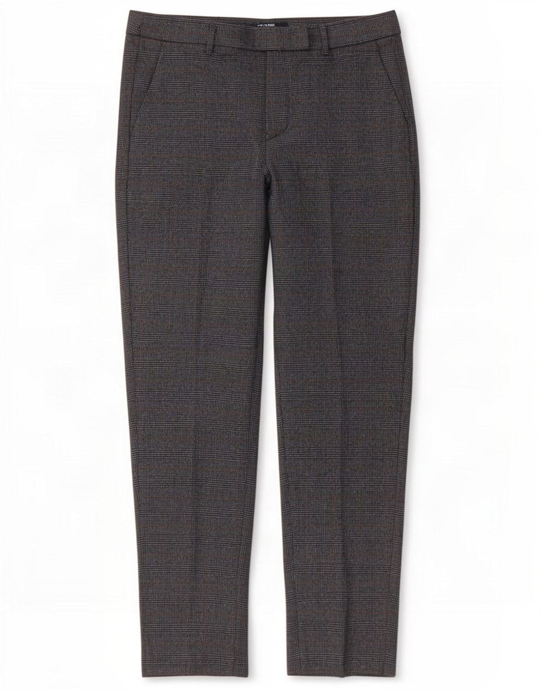 Pantaloni chino da donna Marks & Spencer UK 14 medi W32 L27 scozzese grigio