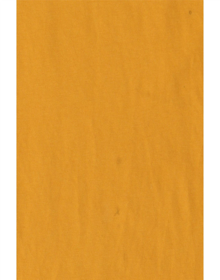 Vans Top grafico da uomo con vestibilità classica, manica lunga, XL, cotone giallo
