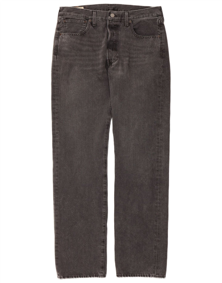 Levi's Uomo 501 Jeans dritti W33 L32 Cotone grigio