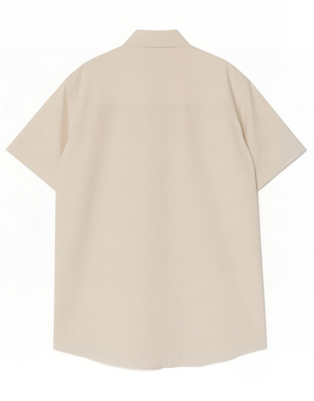 Camicia a maniche corte da uomo Slam grande in lino bianco