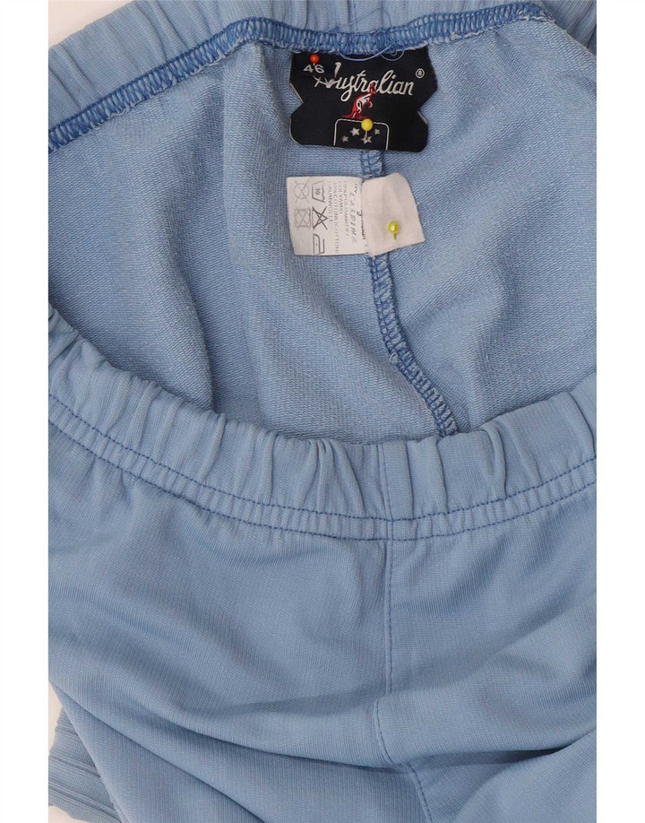 Pantaloni Tuta Uomo AUSTRALIAN L'ALPINA IT 46 Small Blu Poliammide