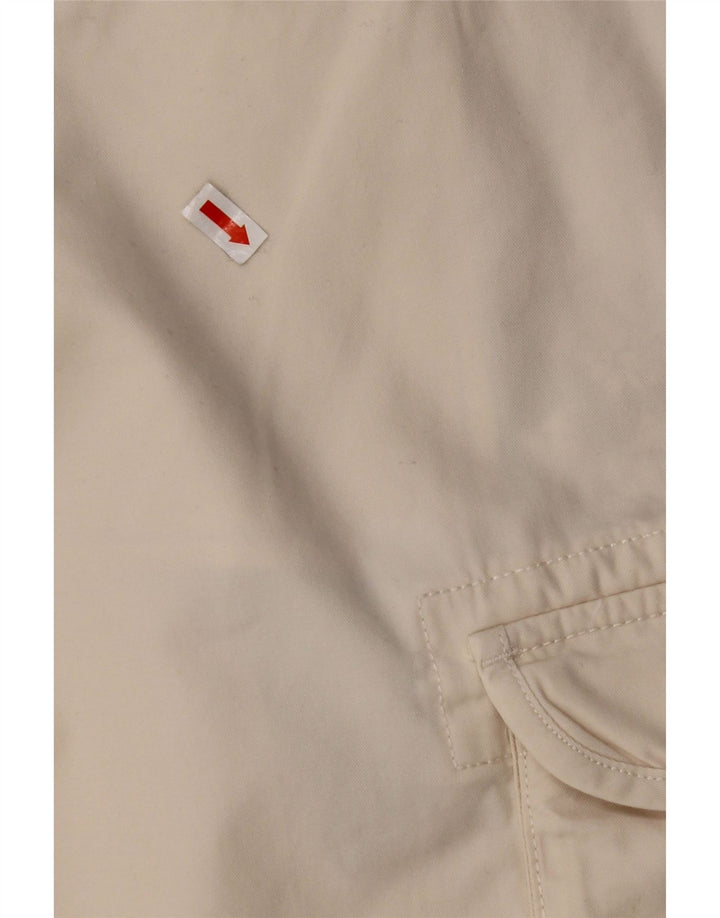 TOMMY HILFIGER Mens Cargo Shorts W36 Large Beige Cotton