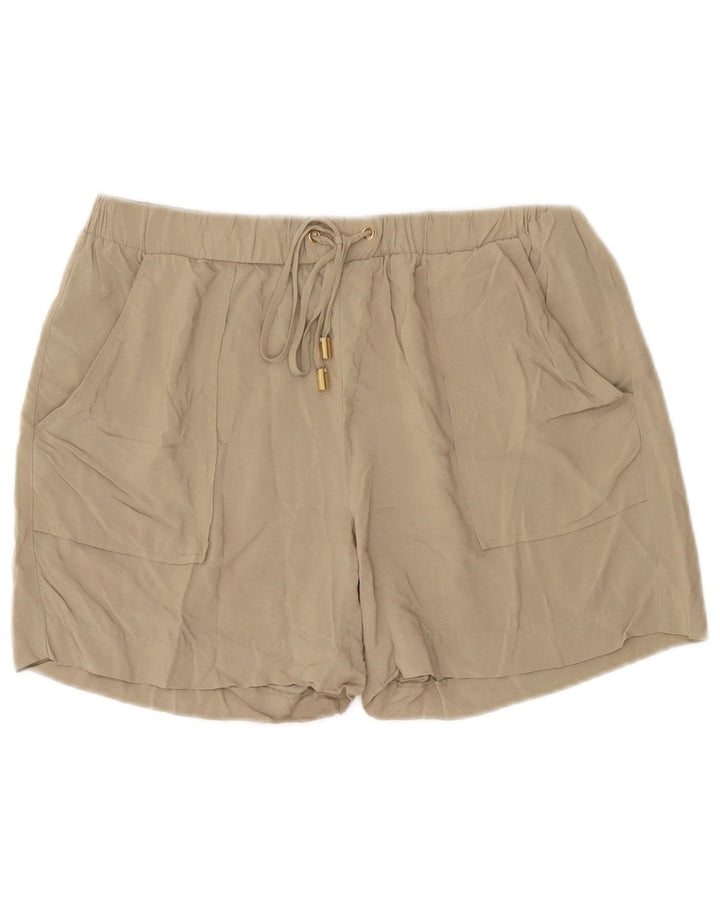 Pantaloncini casual da donna Michael Kors medi W30 viscosa verde