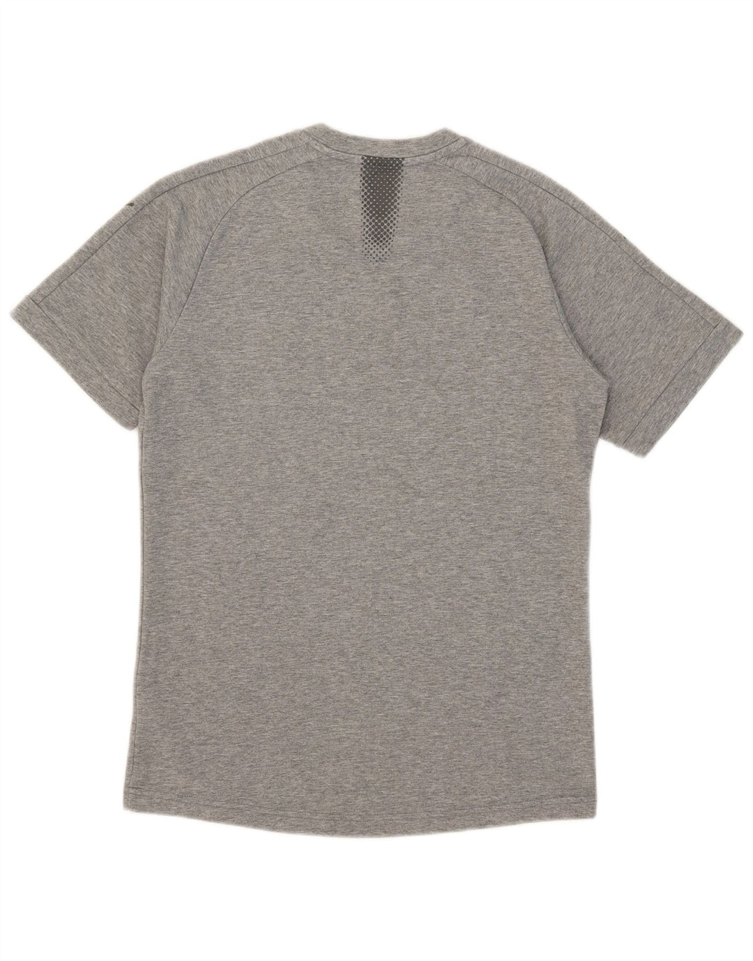 T-shirt da uomo Puma Top in cotone chiazzato grigio medio