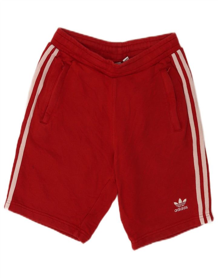 Pantaloncini sportivi Adidas da uomo XS in cotone rosso