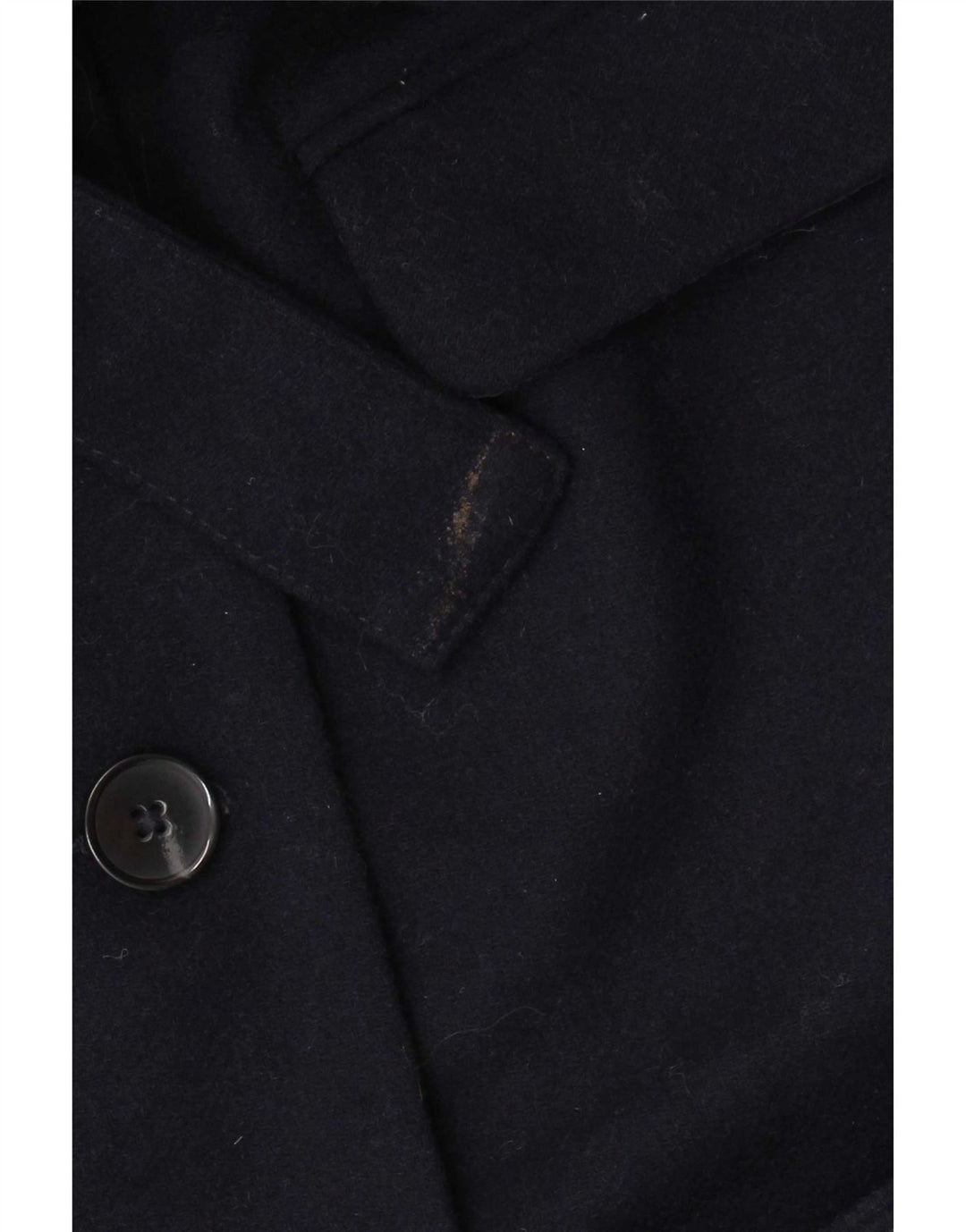 Cappotto da donna Levi's UK 14 medio in lana blu navy