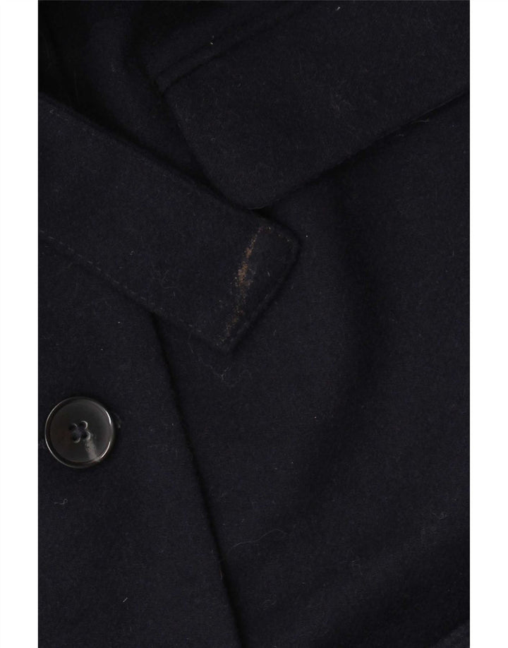 Cappotto da donna Levi's UK 14 medio in lana blu navy