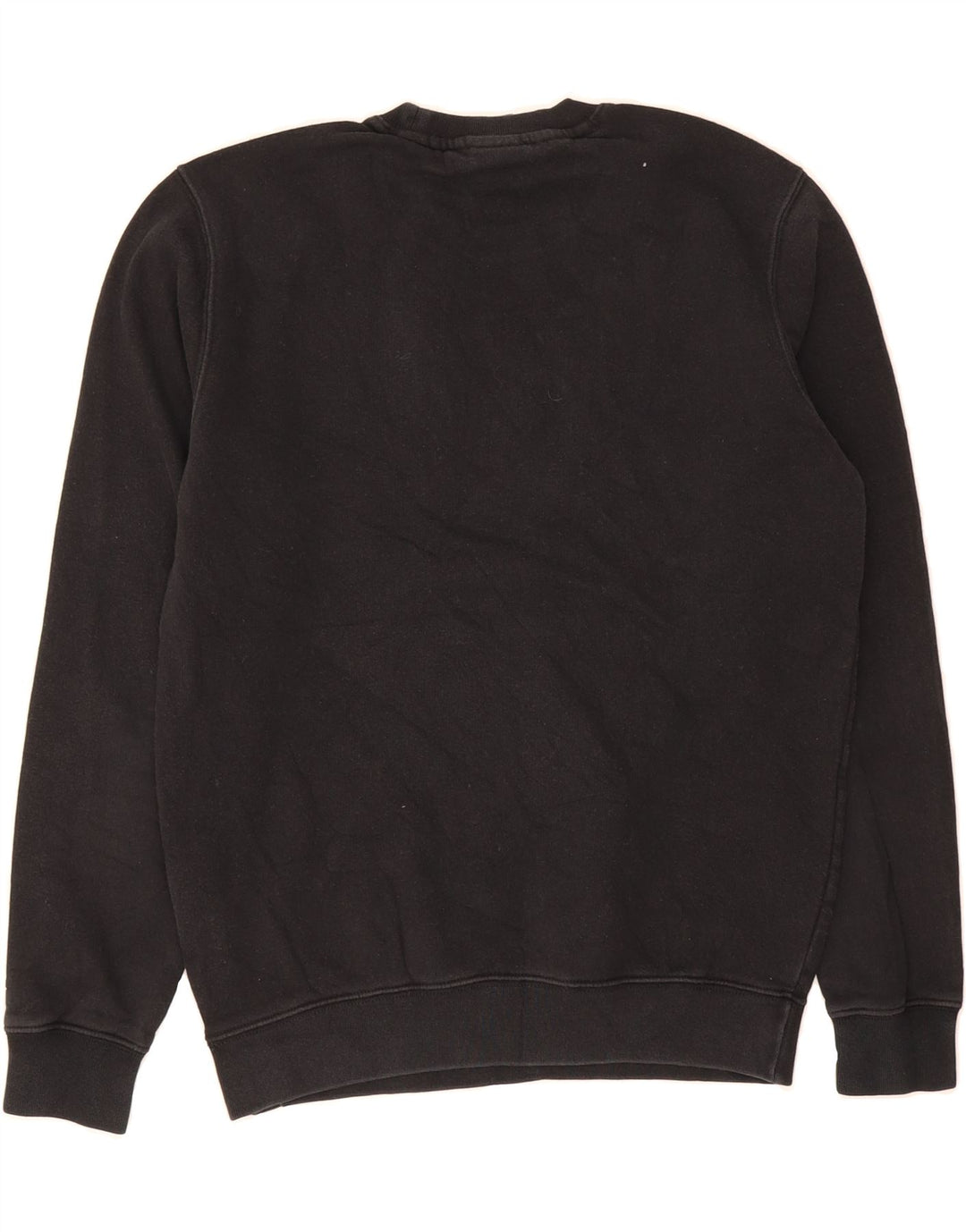 CHAMPION Mens Graphic Sweatshirt Jumper Small Black Cotton Vintage Champion and Second-Hand Champion from Messina Hembry 