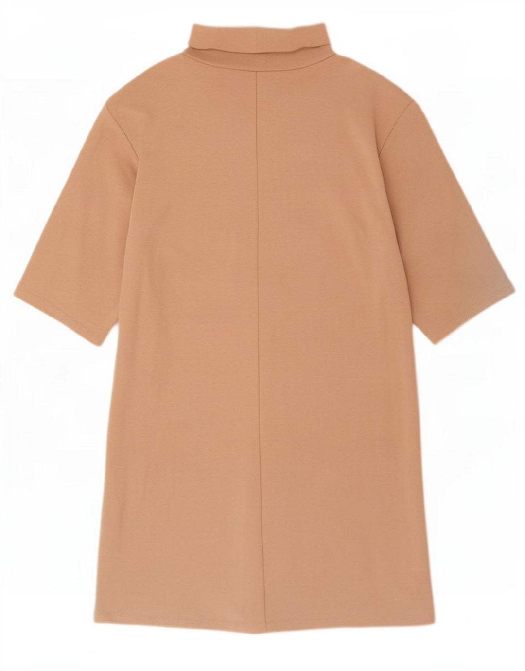 Abito a trapezio da donna Zara UK 10 piccolo in cotone beige