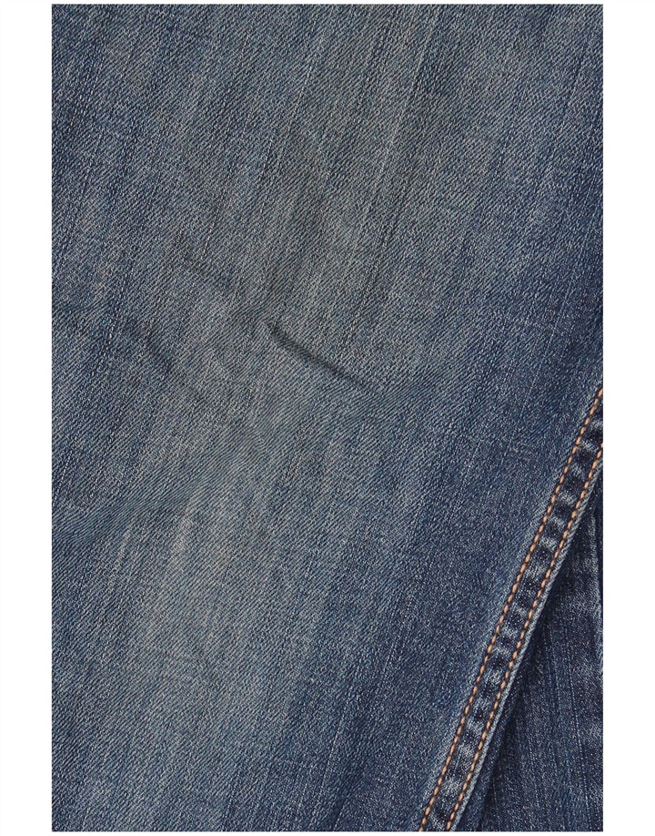 Jeans dritti da uomo Wrangler W34 L32 cotone blu