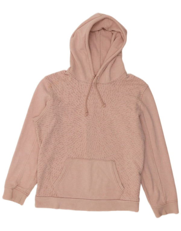 Maglione con cappuccio da uomo Levi's grande in cotone maculato rosa