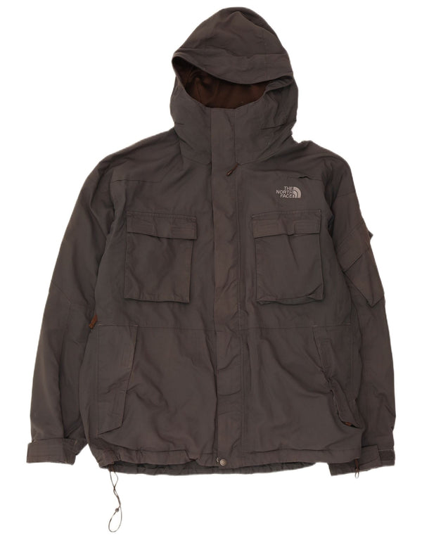 THE NORTH FACE Giacca da uomo con cappuccio Hyvent UK 40 Large in nylon grigio