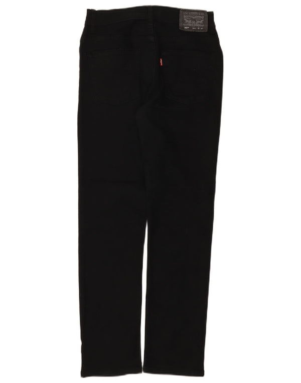 Levi's Ragazzi 502 Jeans affusolati 13-14 anni W27 L27 Cotone nero