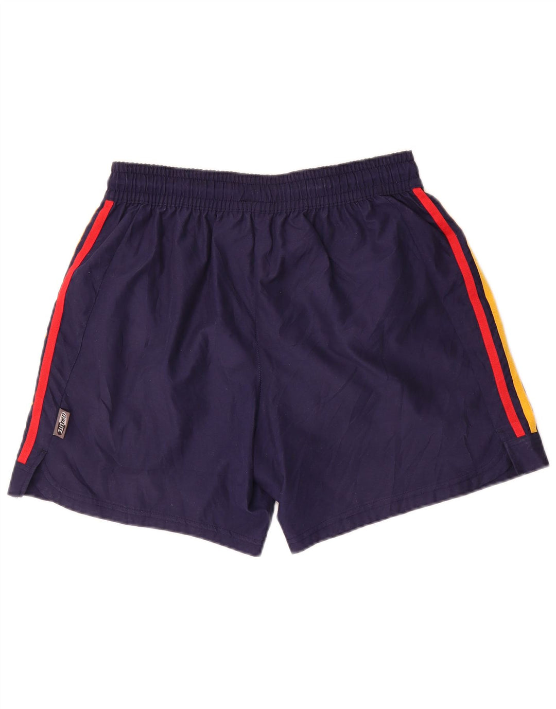Pantaloncini sportivi Adidas Climalite da uomo medi in poliestere blu navy