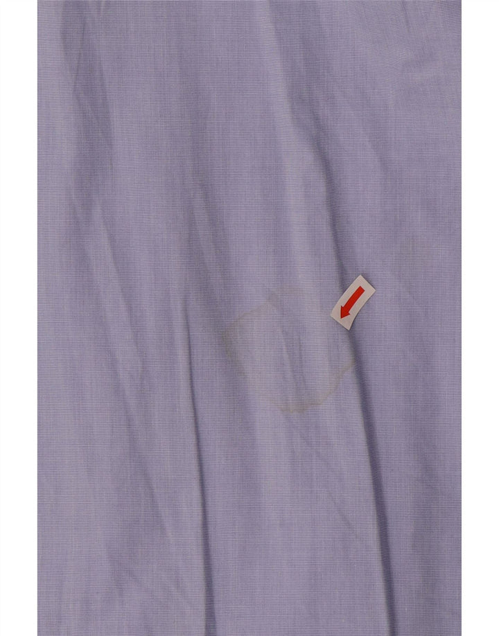 Camicia a maniche corte oversize corta da donna LACOSTE taglia 43 grande blu