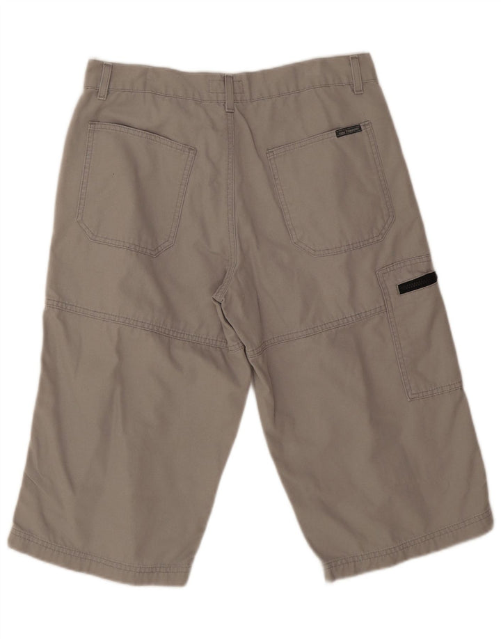Pantaloncini cargo da uomo Tom Tompson medi W30 in cotone grigio