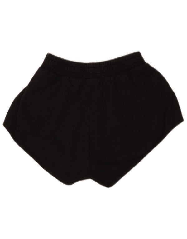 Pantaloncini sportivi da donna con vestibilità rilassata Gymshark UK 6 XS Sport in cotone nero