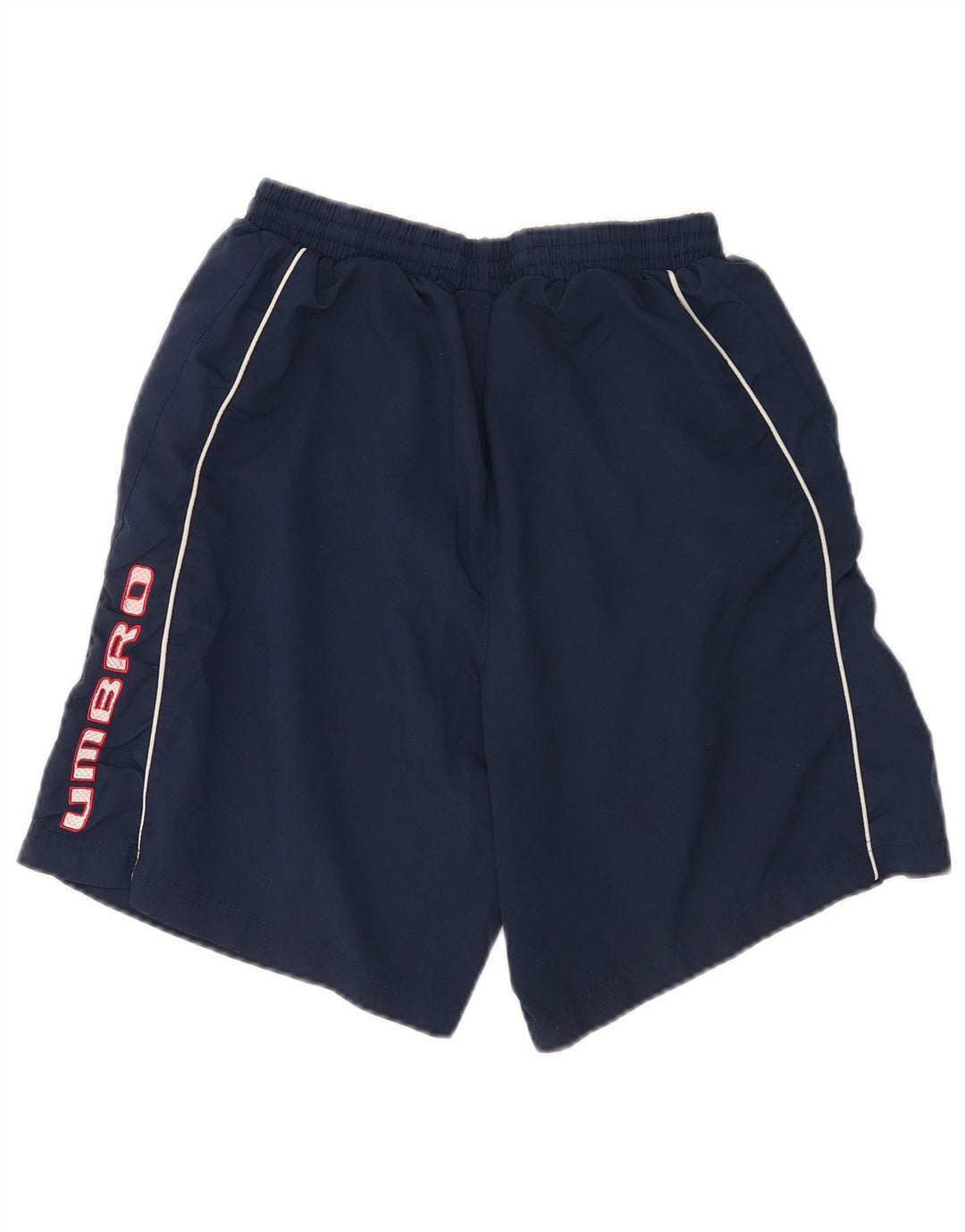 Pantaloncini sportivi grafici da uomo Umbro medio poliestere blu navy