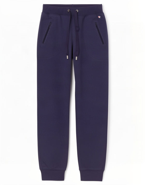 Pantaloni da tuta da donna Champion Joggers UK 12 Medio Blu Navy Cotone