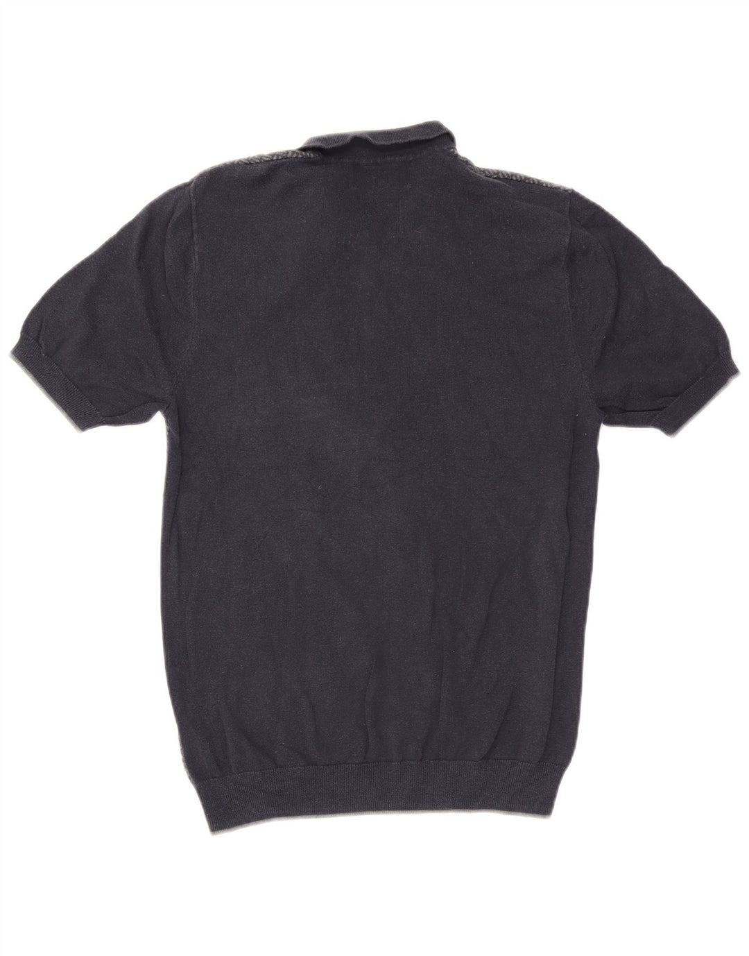 Maglione da uomo Marks & Spencer su misura con collo alto, blu navy medio