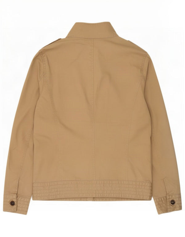 Giacca militare da uomo Zara UK 40 grande in cotone beige