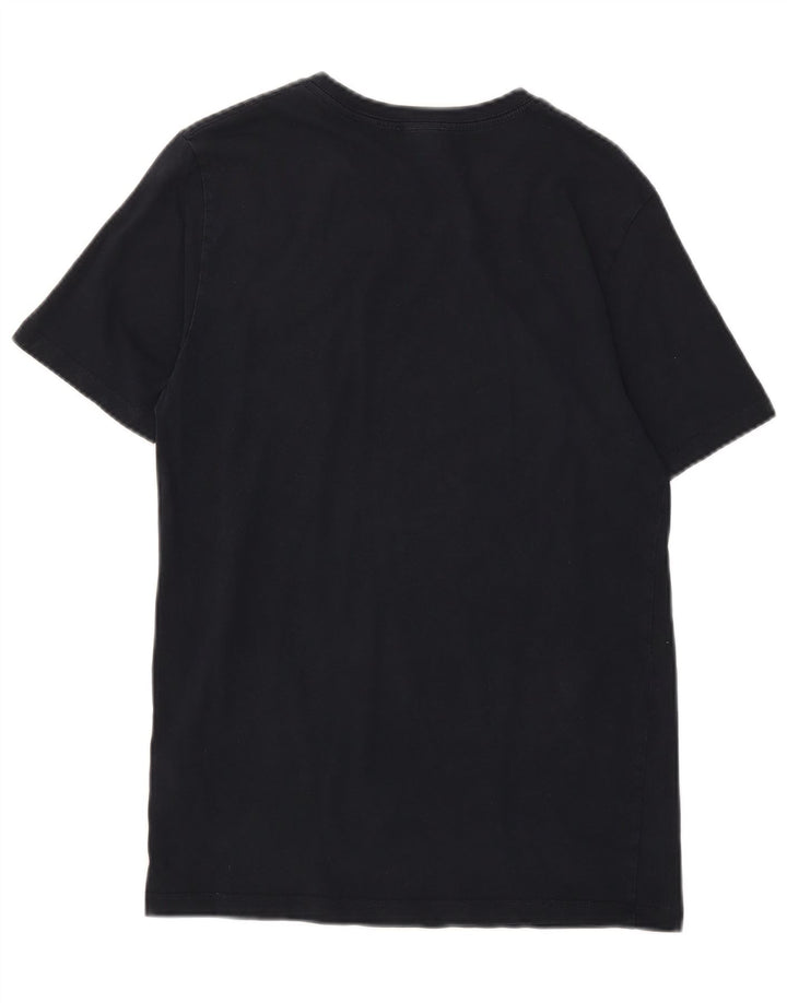 T-shirt da uomo Reiss Top Small in cotone blu navy