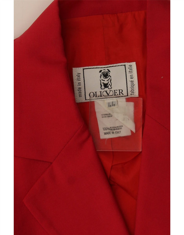 Giacca Blazer a 2 Bottoni da Donna Oliver IT 44 Viscosa Rosa Medio
