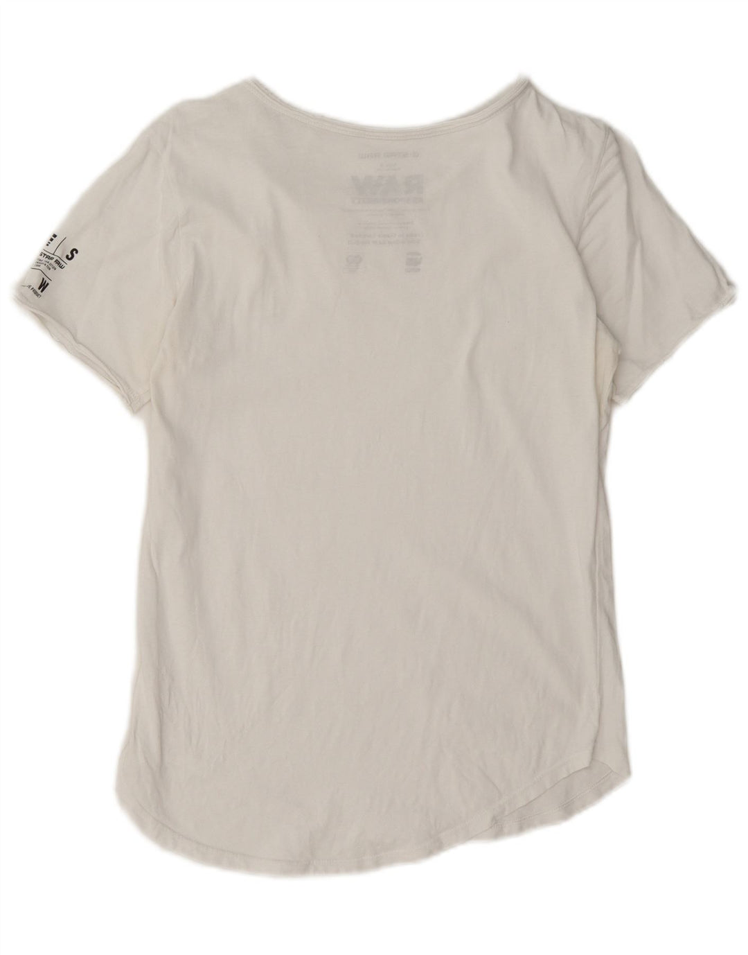 T-shirt grafica da uomo G-Star Top piccola bianca