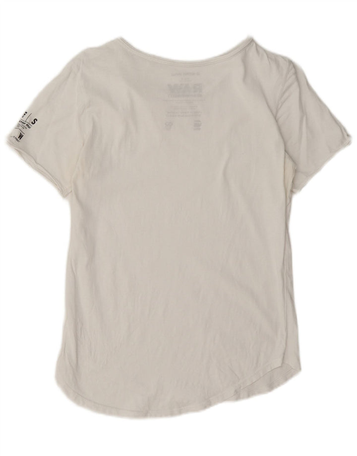 T-shirt grafica da uomo G-Star Top piccola bianca