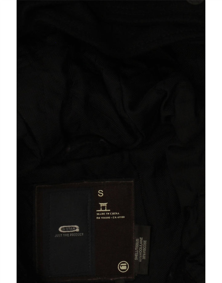 Giacca Parka con cappuccio da donna G-STAR UK 10 piccola lana nera